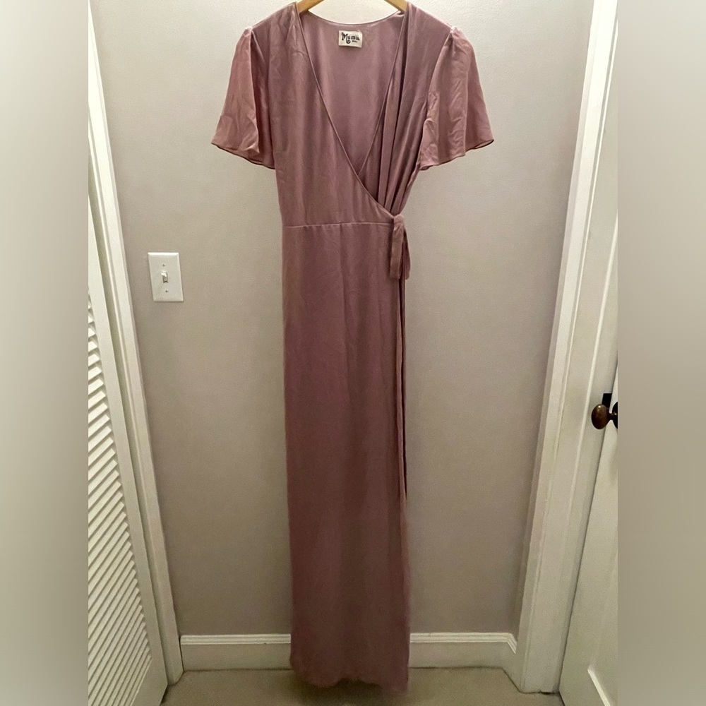 Show Me Your Mumu Lavender Noelle Flutter Dress Sz S NWOT